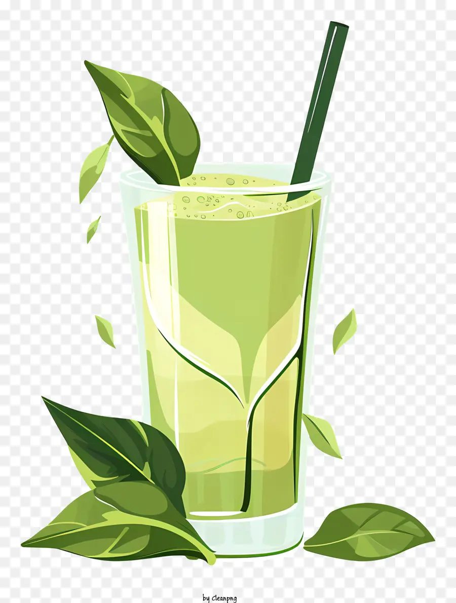 Batido De Proteínas Veganas，Bebida Verde PNG