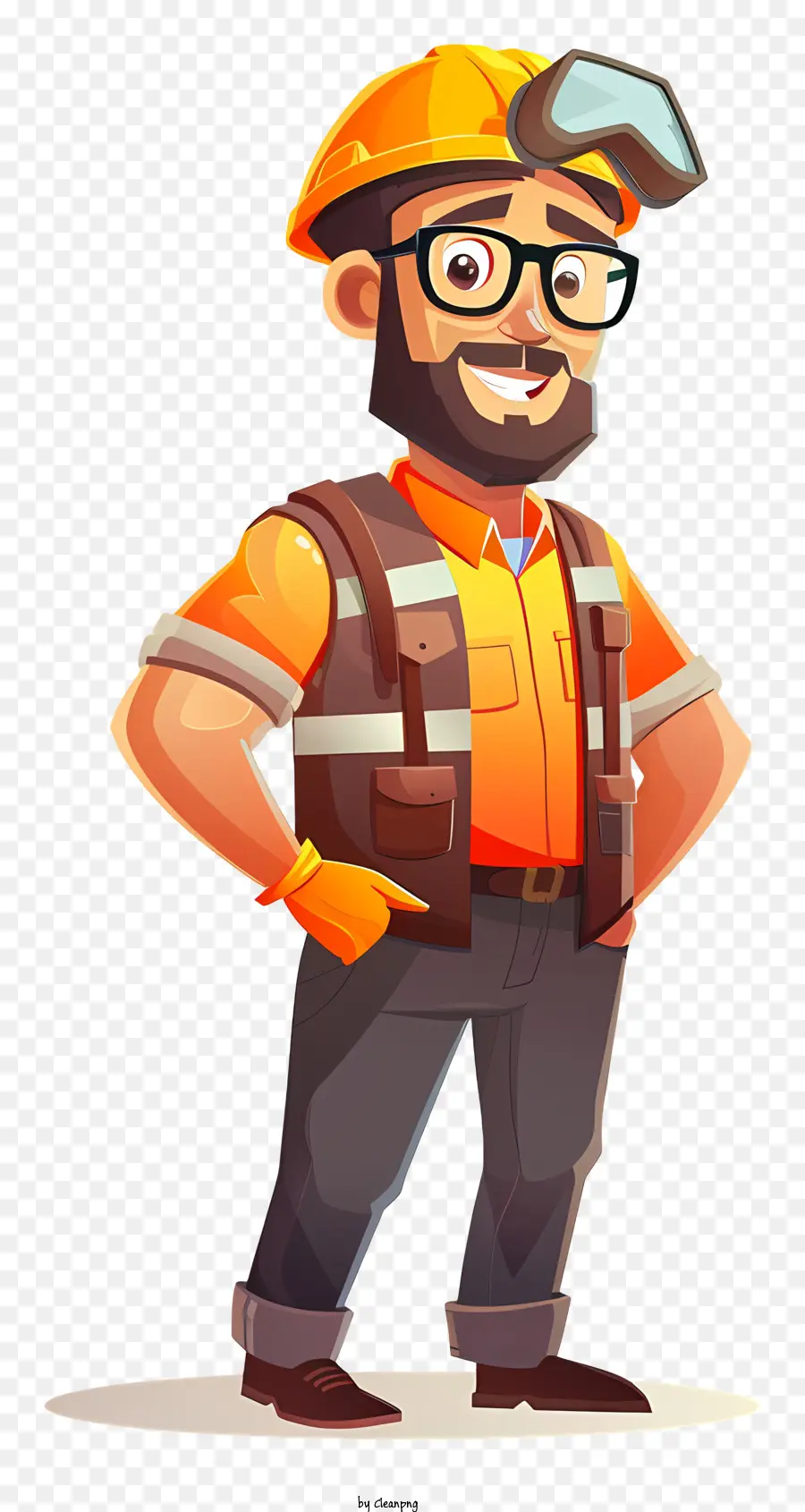 Ingeniero De Dibujos Animados，Personaje De Dibujos Animados PNG