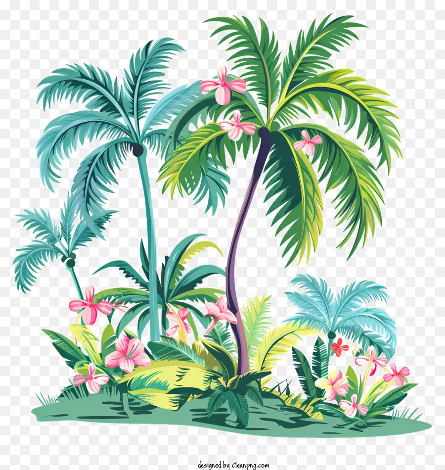 Fondo Tropical，Plantas Tropicales PNG