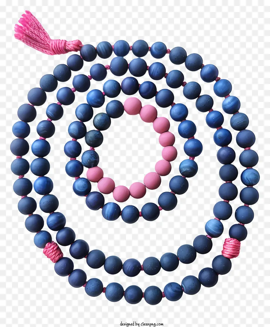 Beads，Collar De Piedra Azul PNG
