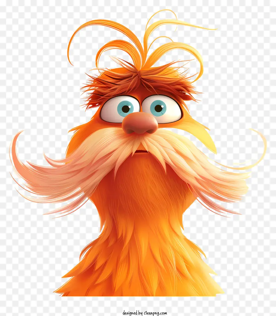 Lorax，Personaje De Dibujos Animados PNG