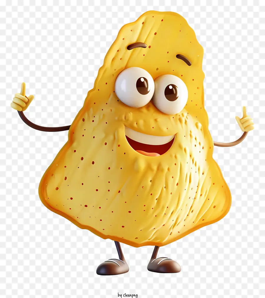 Día De Las Papas Fritas，Personaje De Dibujos Animados PNG