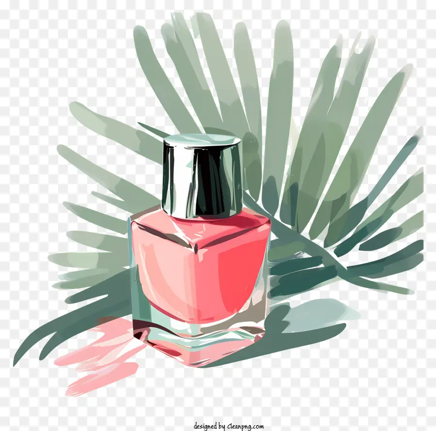 Esmalte De Uñas，Ilustración Acuarela PNG