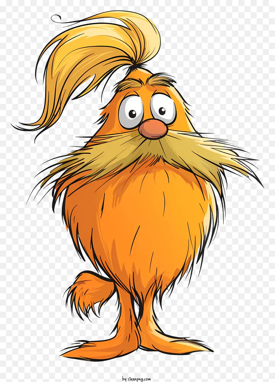 Lorax，Personaje De Dibujos Animados PNG