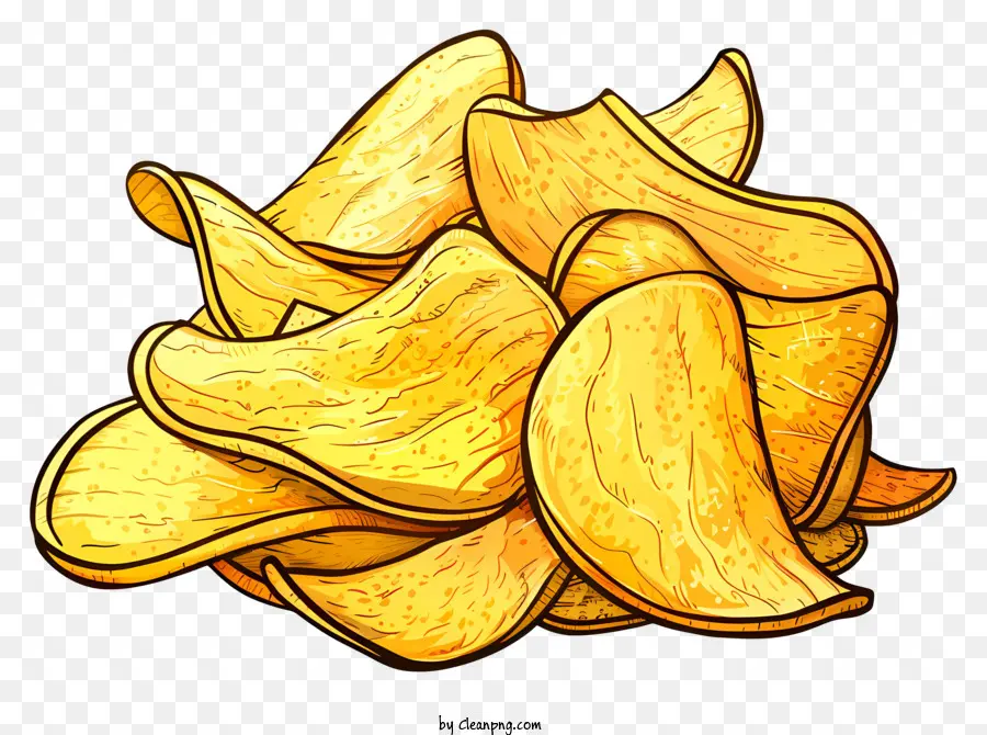 Día De Las Papas Fritas，Potato Chips PNG