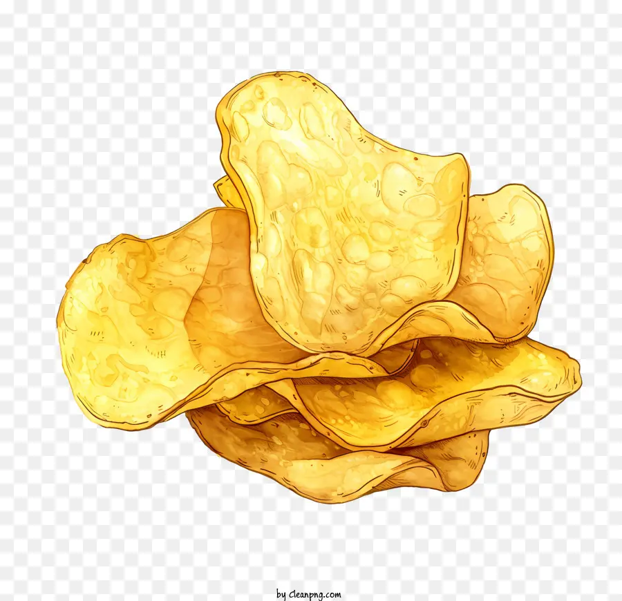 Día De Las Papas Fritas，Potato Chips PNG