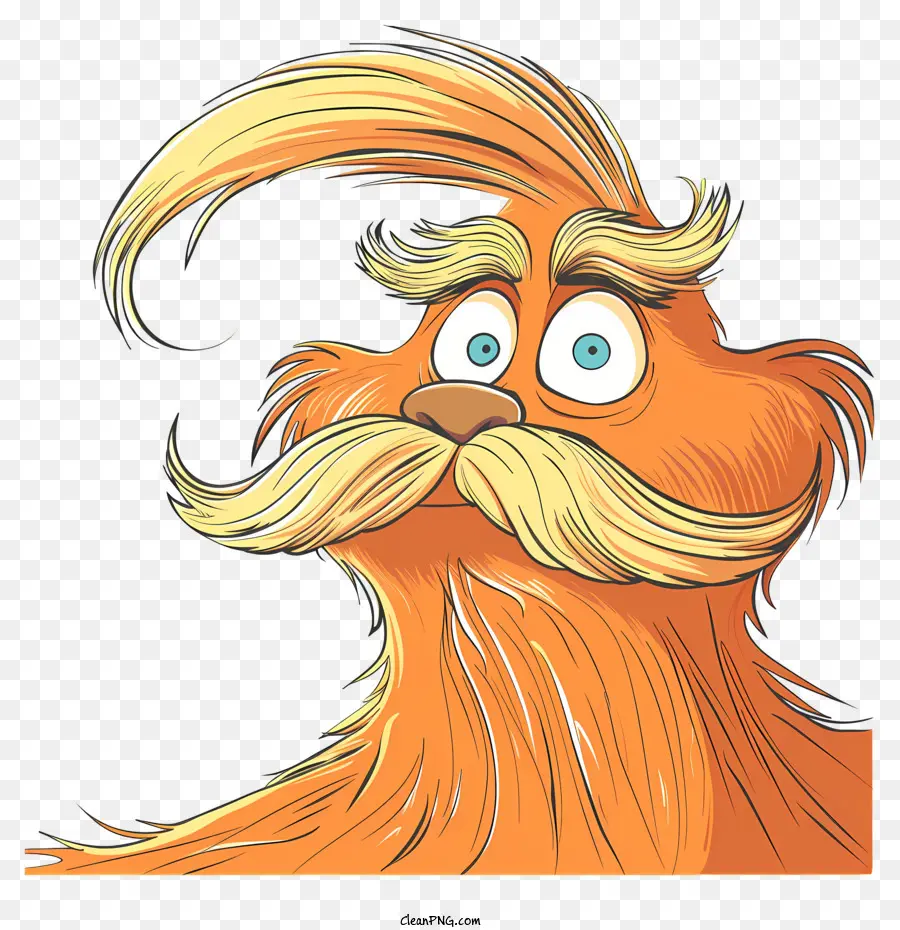 Lorax，Personaje De Dibujos Animados PNG