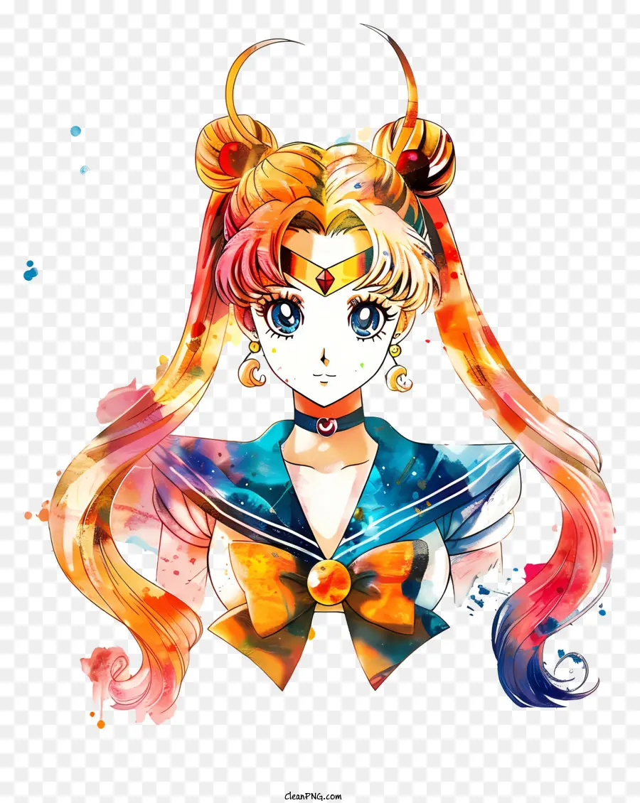 Sailor Moon，Mujer Joven PNG