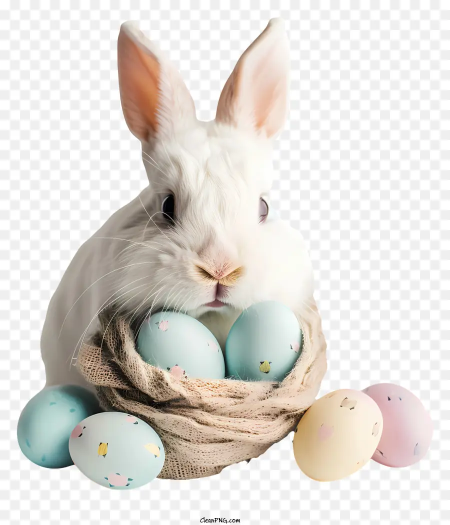 Conejito De Pascua，Conejo Blanco PNG