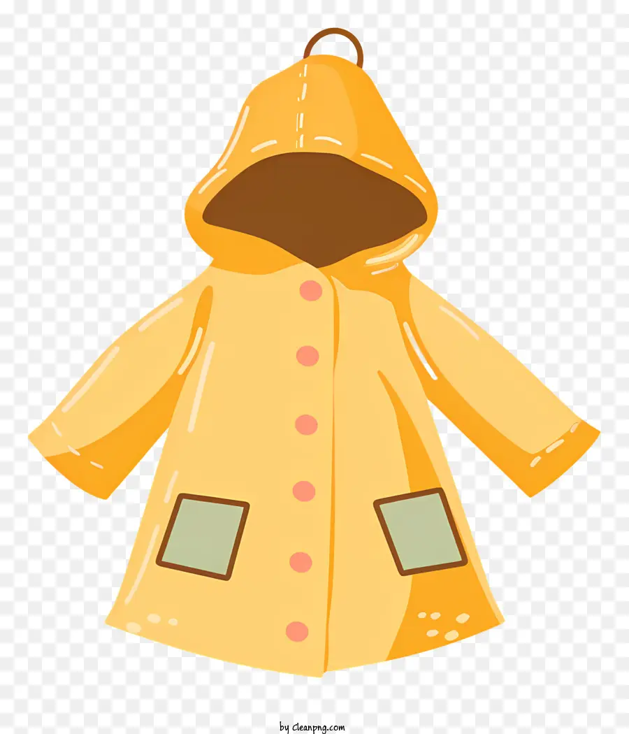 Impermeable，Amarillo Impermeable PNG