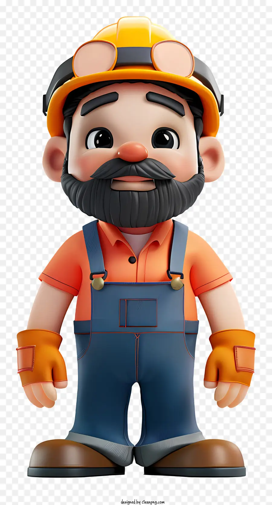 Ingeniero De Dibujos Animados，Trabajador De La Construcción PNG