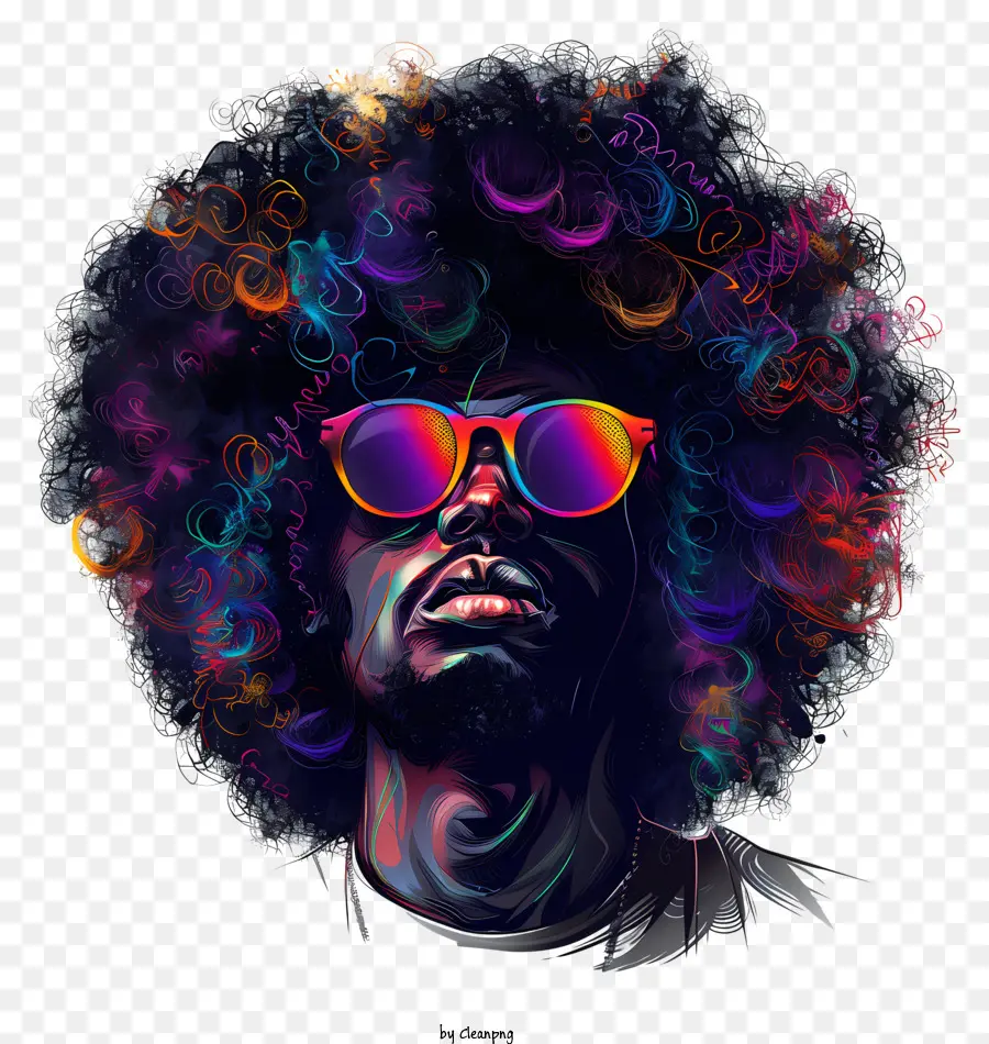 El Hombre De Peinado，Afro PNG