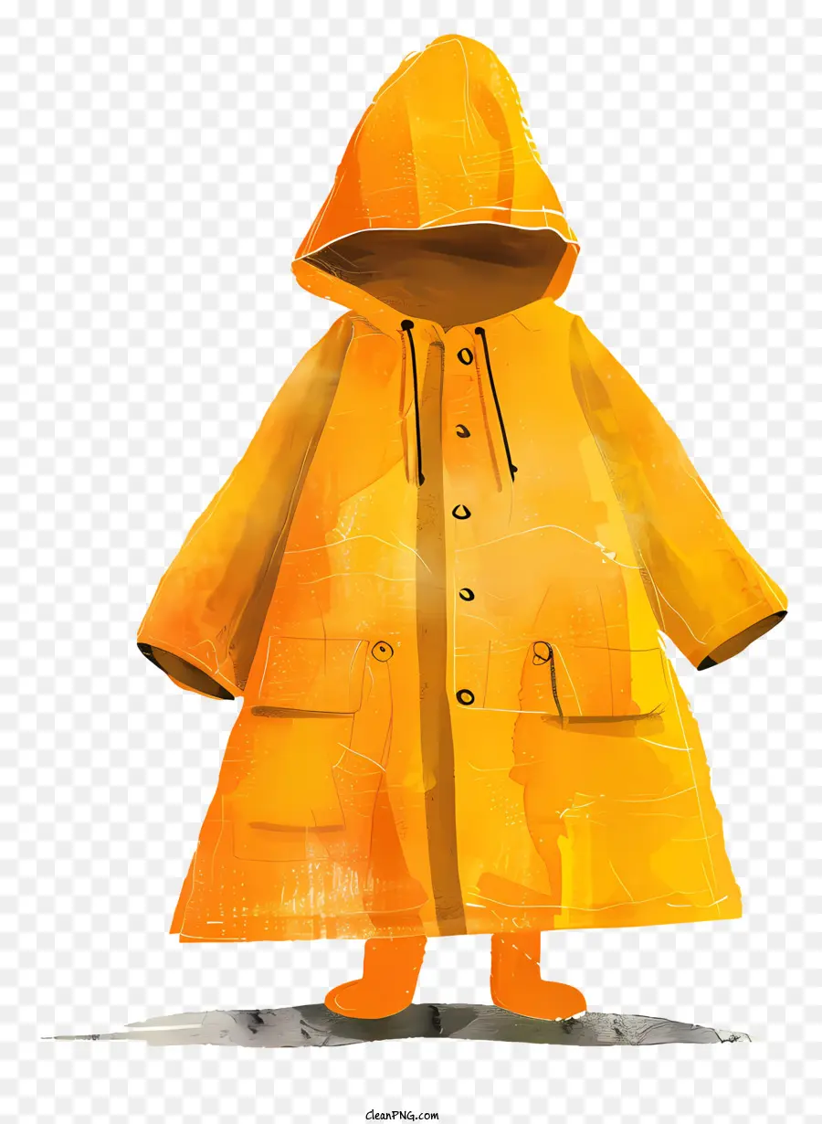 Impermeable，Amarillo Impermeable PNG