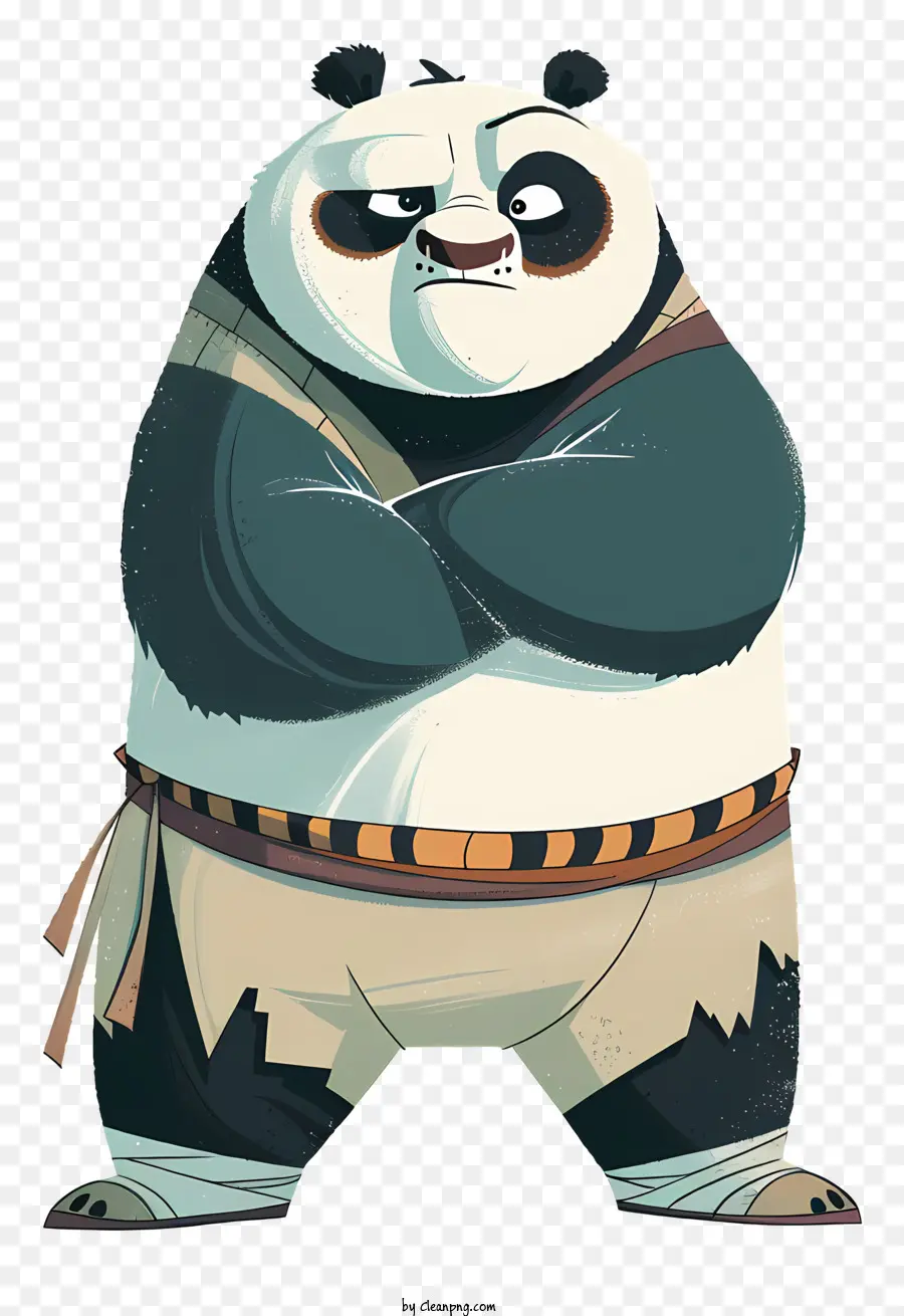 Kung Fu Panda，De Dibujos Animados Panda PNG