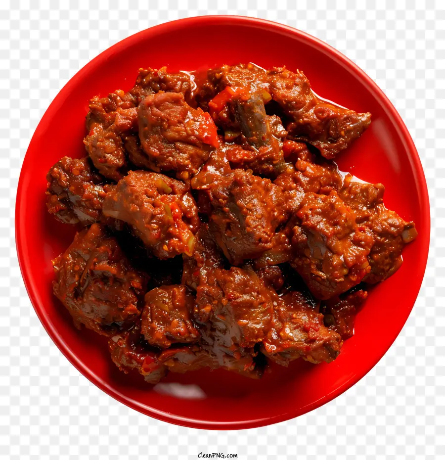 Rendang，Picante PNG