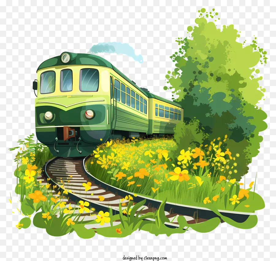 La Primavera De Campo，Tren PNG