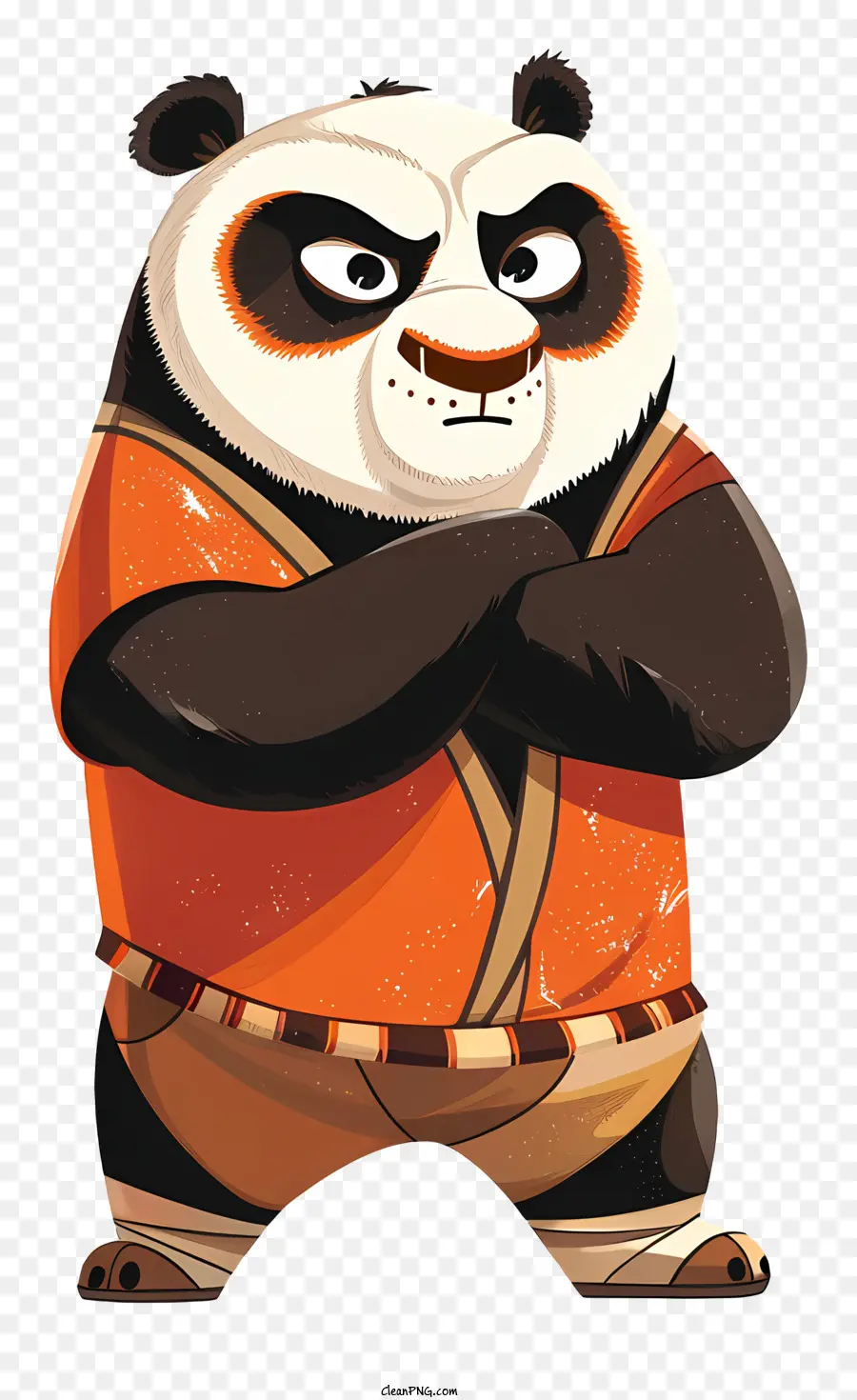 Kung Fu Panda，De Dibujos Animados Panda PNG