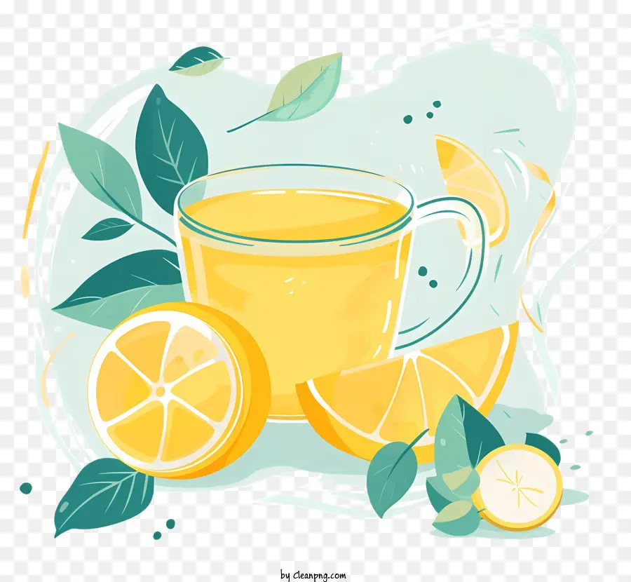 Té De Limón，Limonada PNG