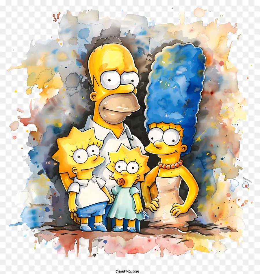 Los Simpsons，La Familia PNG