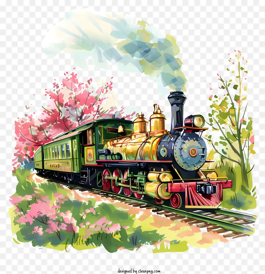 La Primavera De Campo，Tren PNG