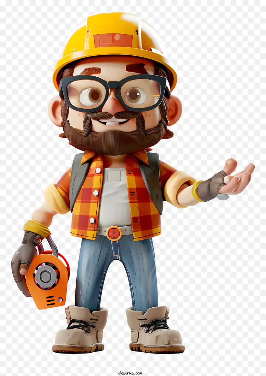 Ingeniero，Personaje De Dibujos Animados PNG