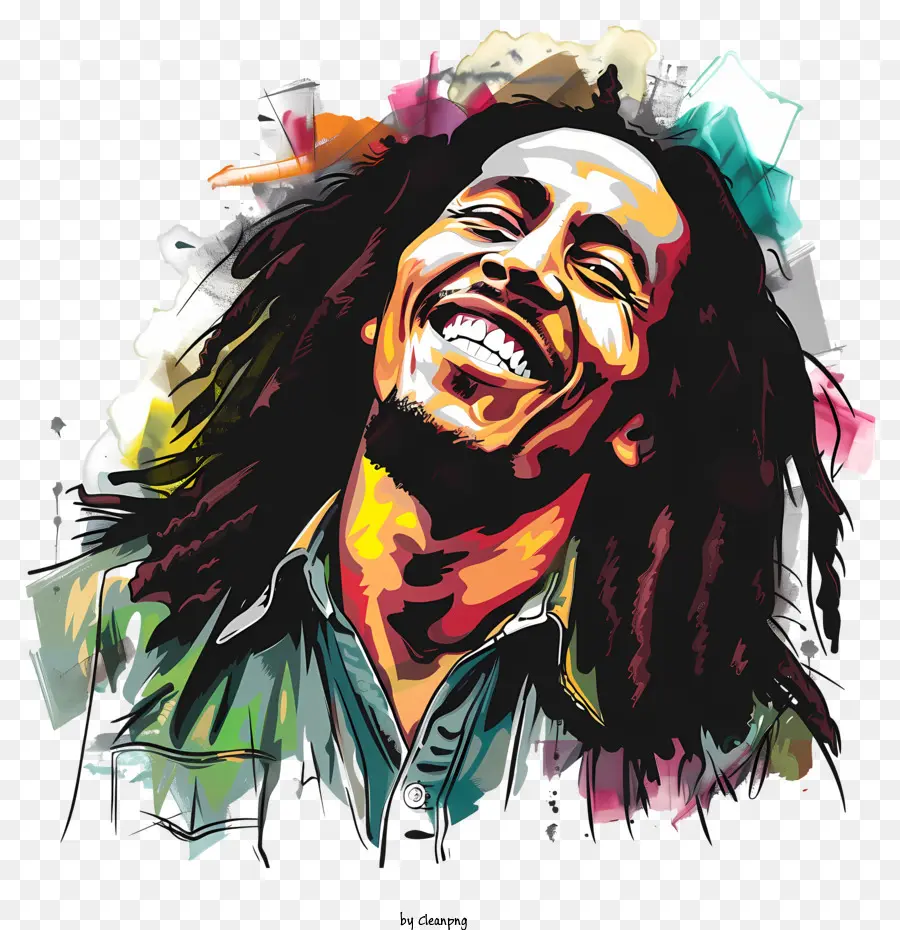 Bob Marley，Artista De Reggae PNG