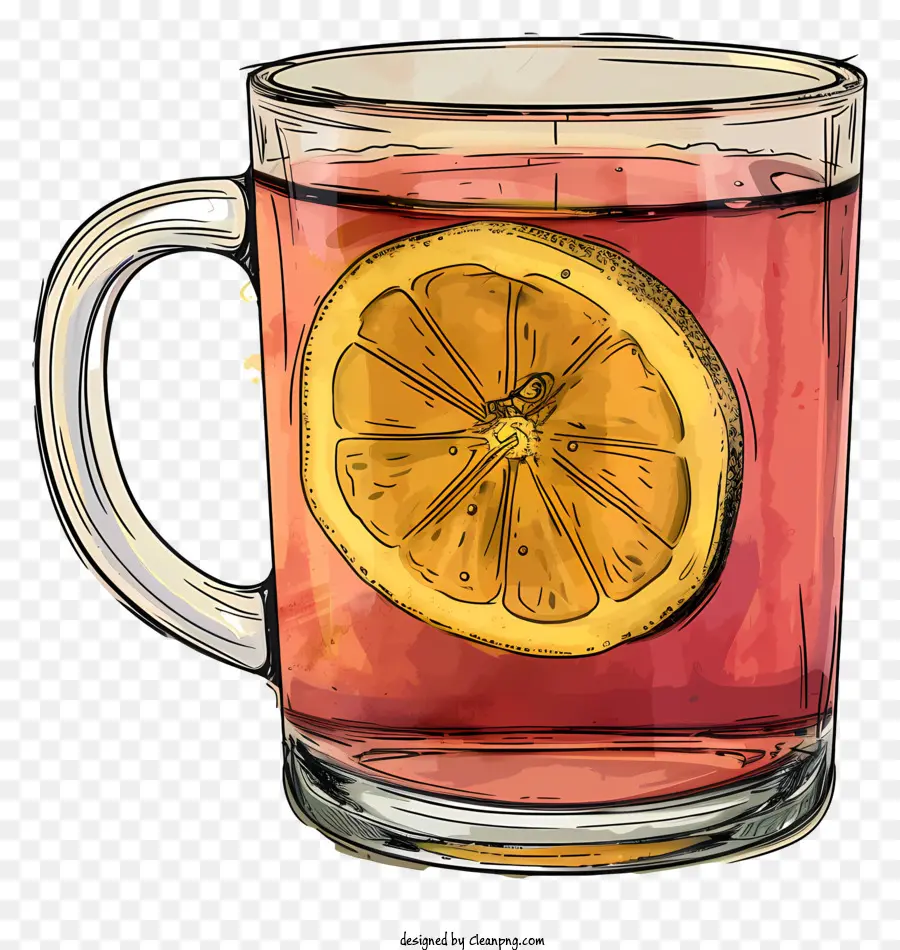 Té De Limón，Té Helado PNG