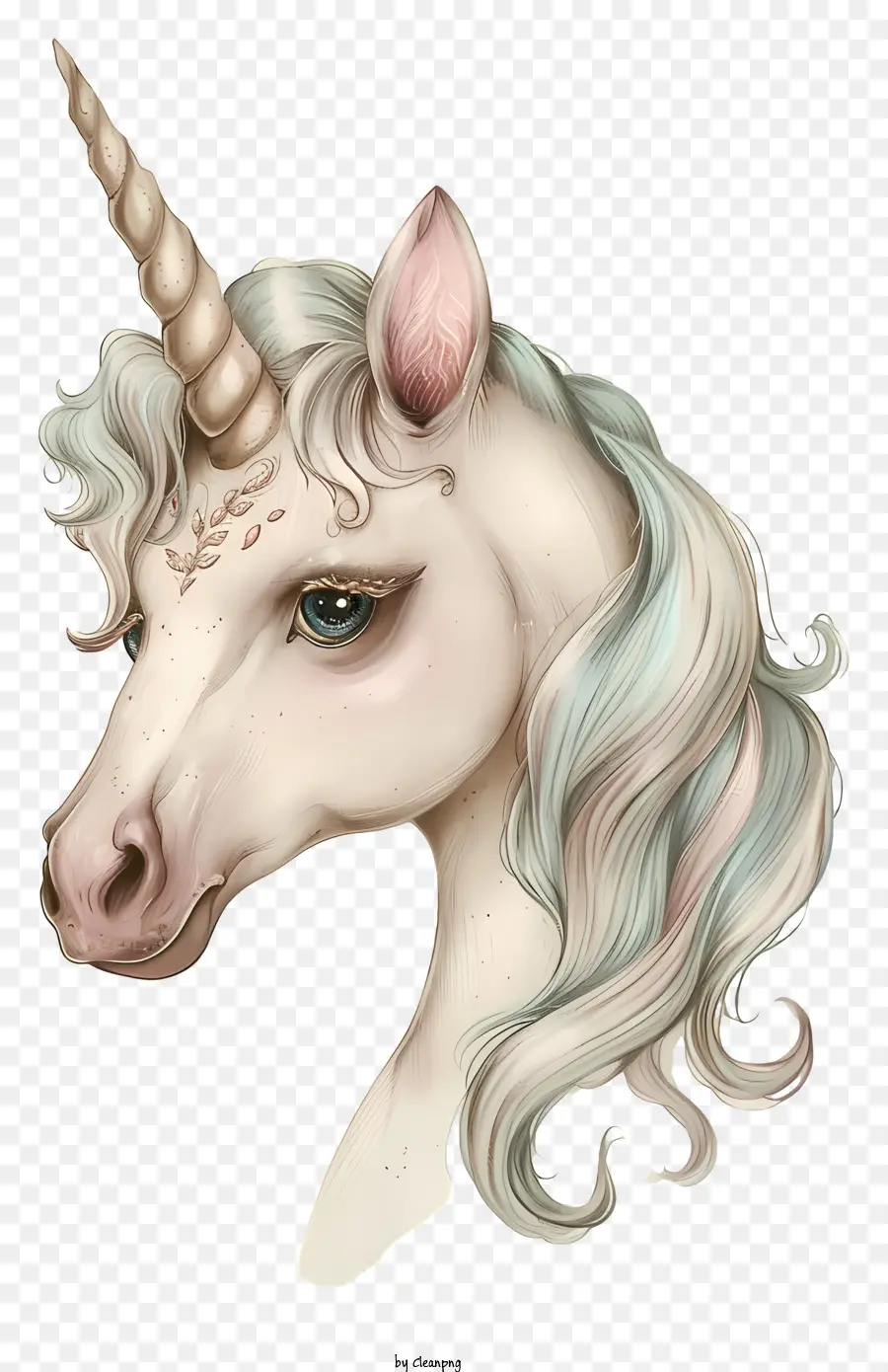 Unicornio，Blanco PNG