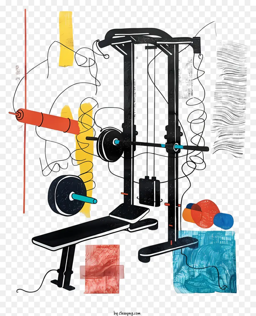 Gimnasio，El Levantamiento De Pesas PNG