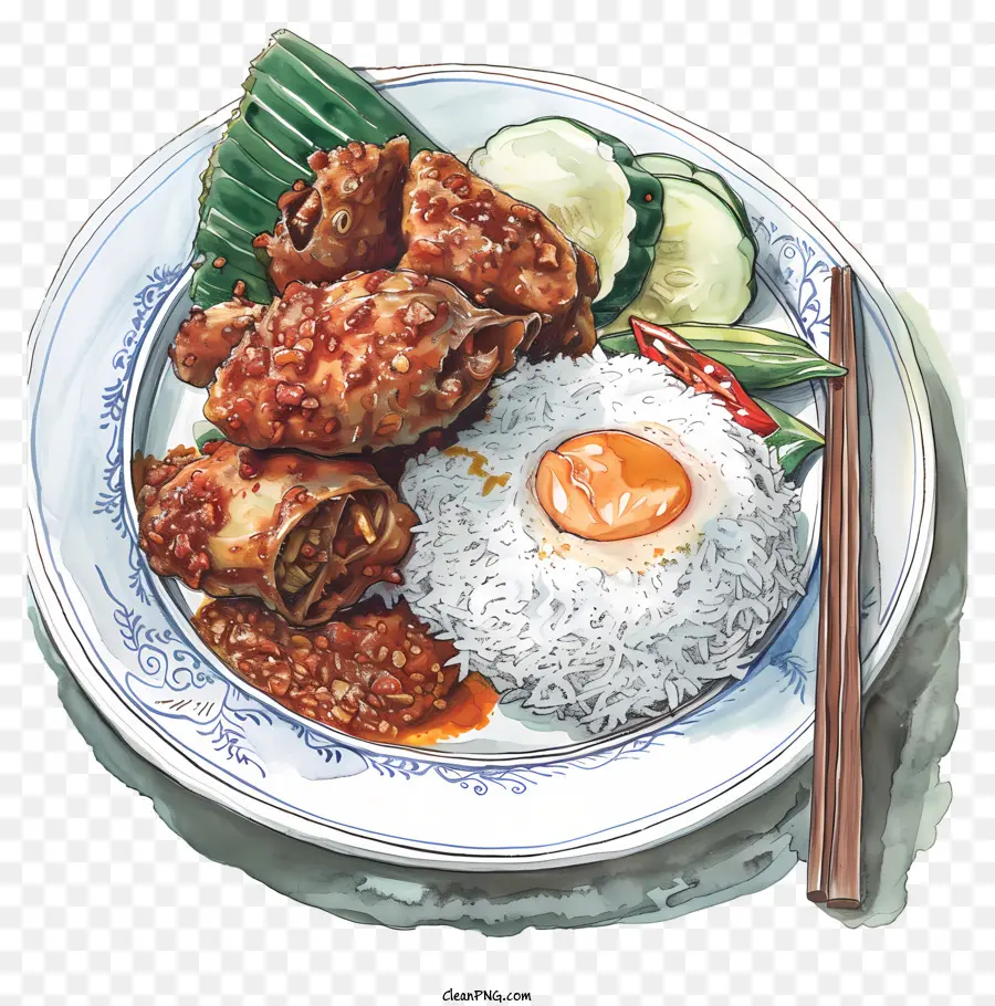 Rendang，Alimento PNG