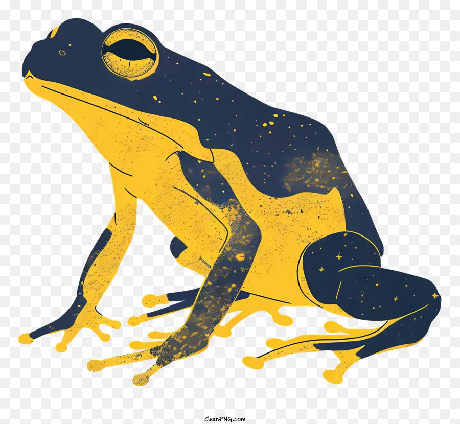 Cartoon Frog，Rana PNG