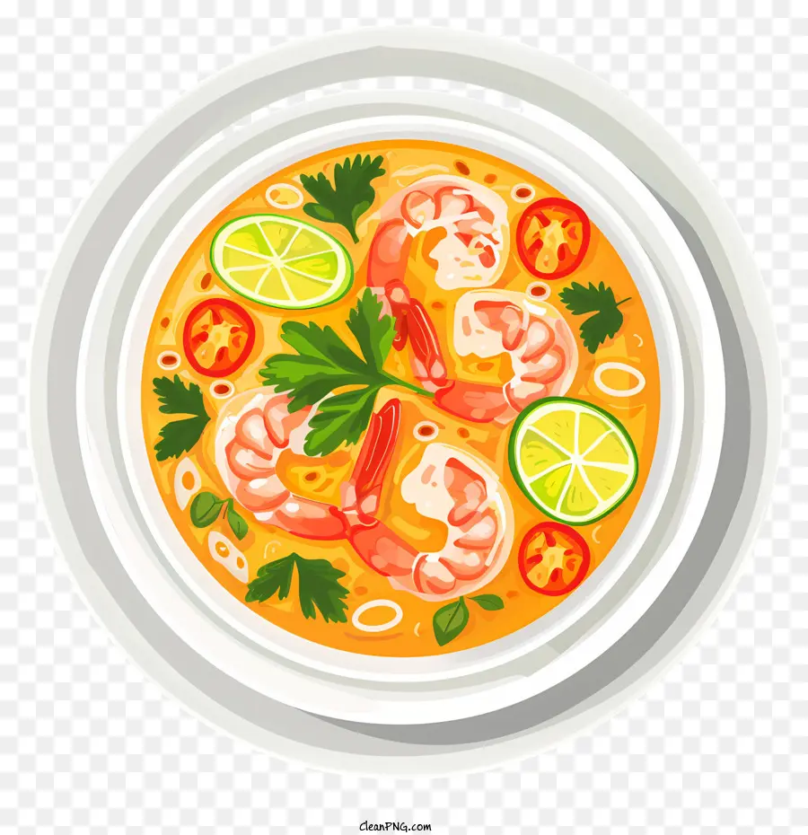 Tom Yum Goong，Sopa Caliente Y Amarga PNG