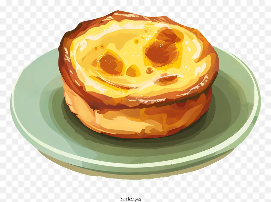 Pastel De Nata，Pasteles PNG