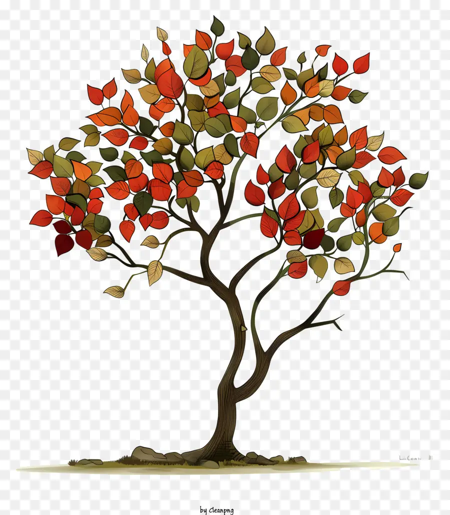 árbol De Otoño，Otoño PNG