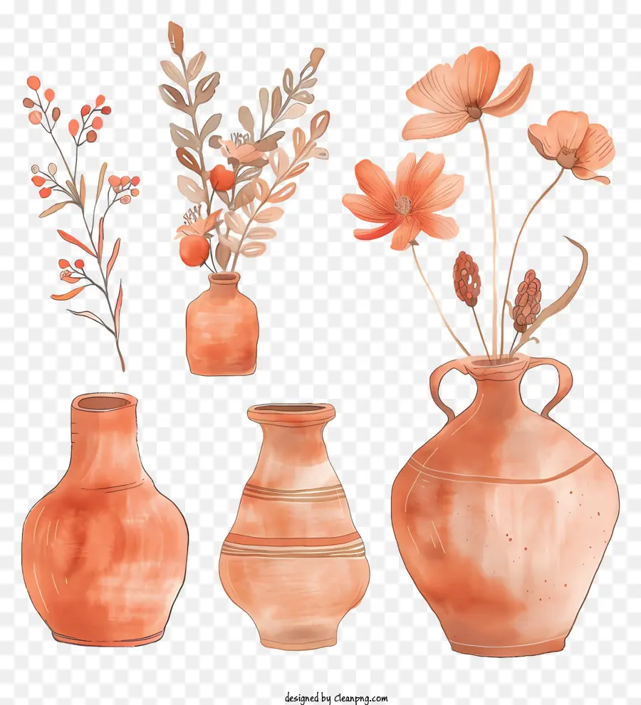 Terracota，Los Floreros PNG