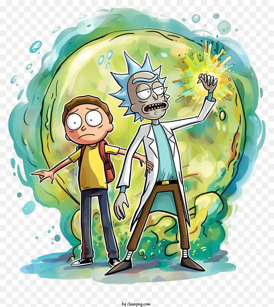 Rick Y Morty，Portal PNG