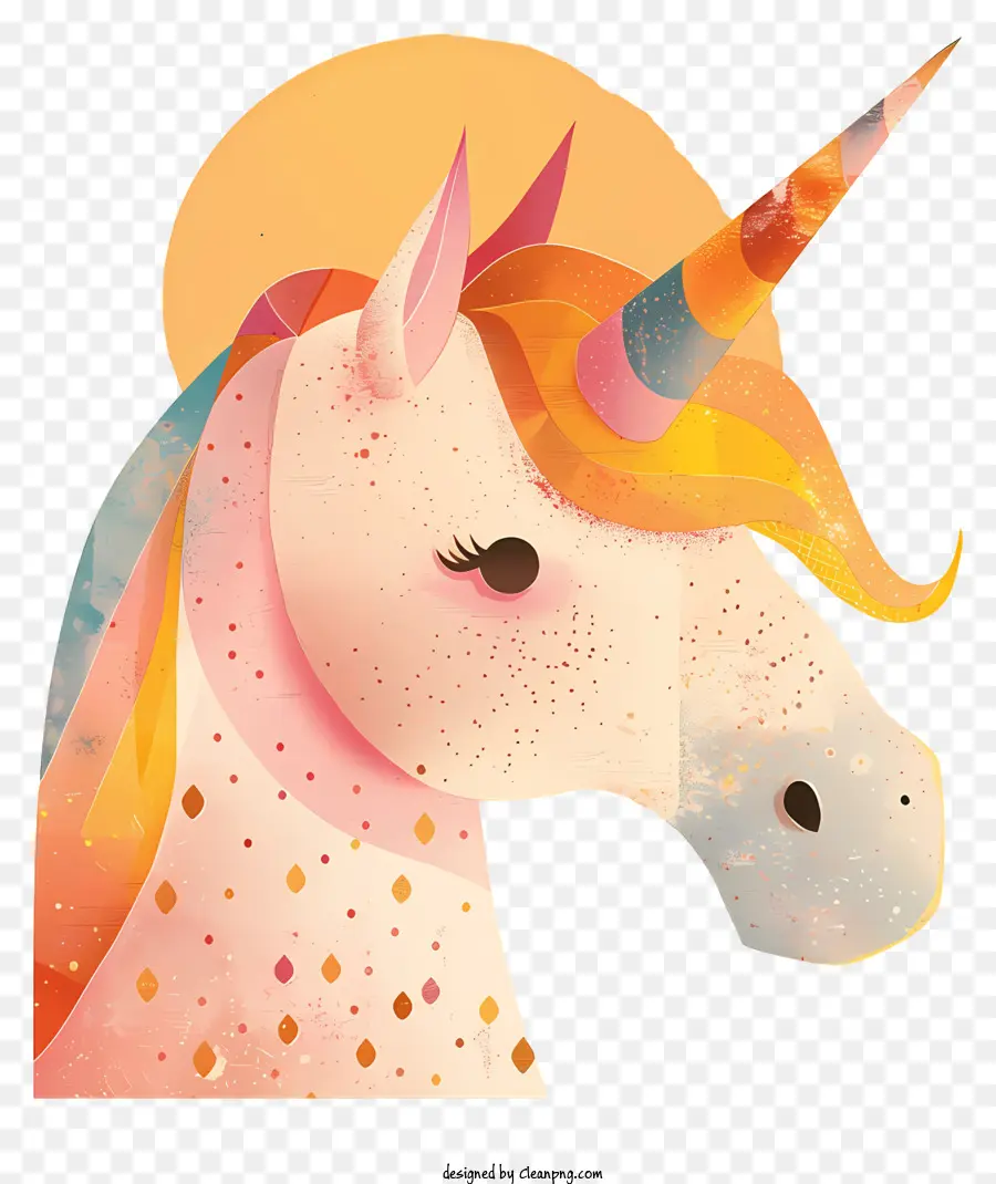 Unicornio，Colorido PNG