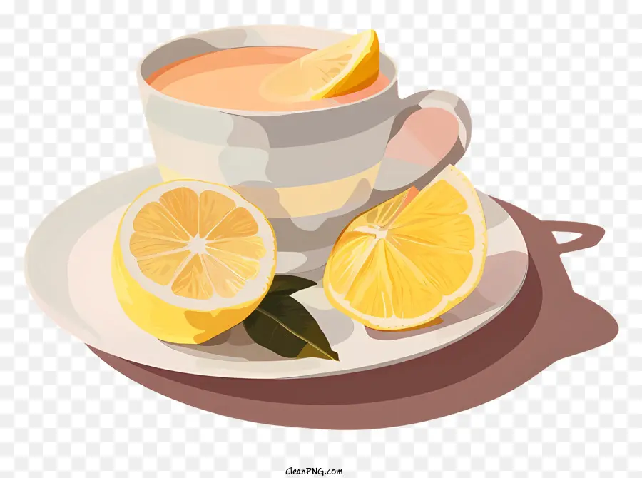 Té De Limón，Taza PNG