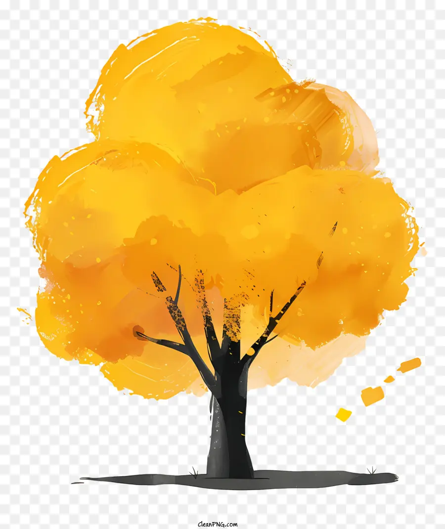 árbol De Otoño，Dibujos Animados De árbol PNG