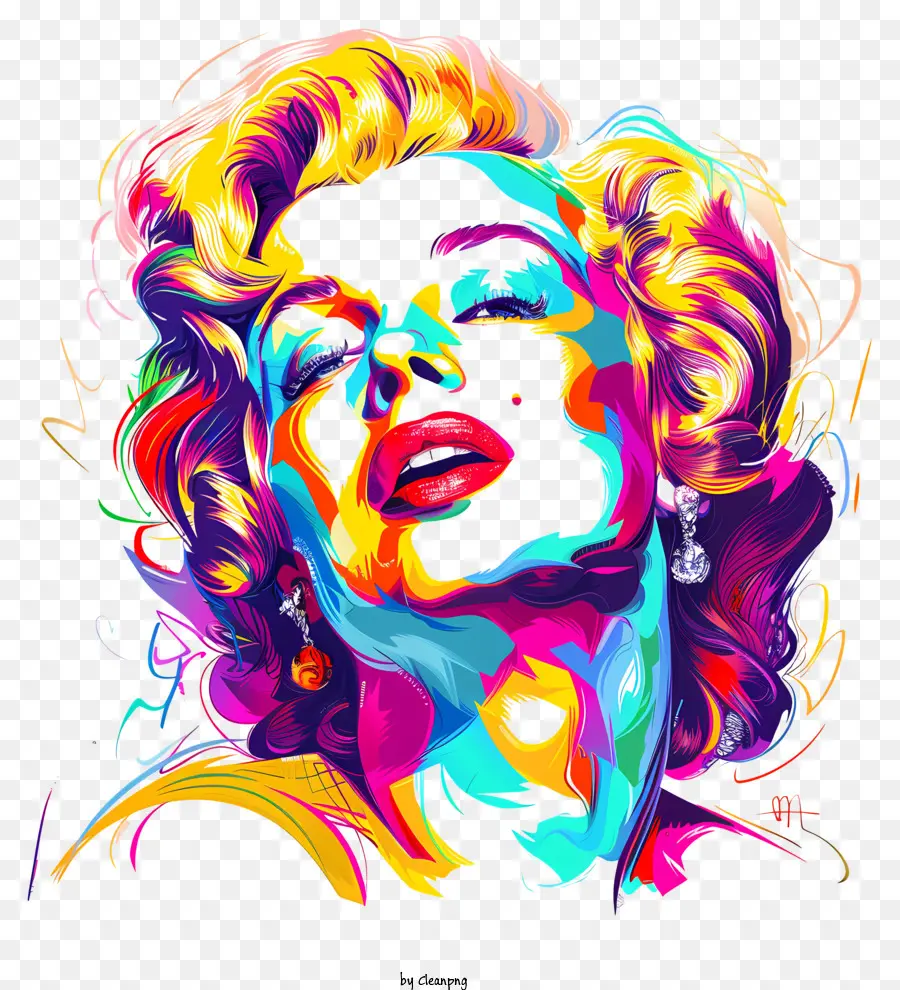 Marilyn Monroe，El Arte Pop PNG