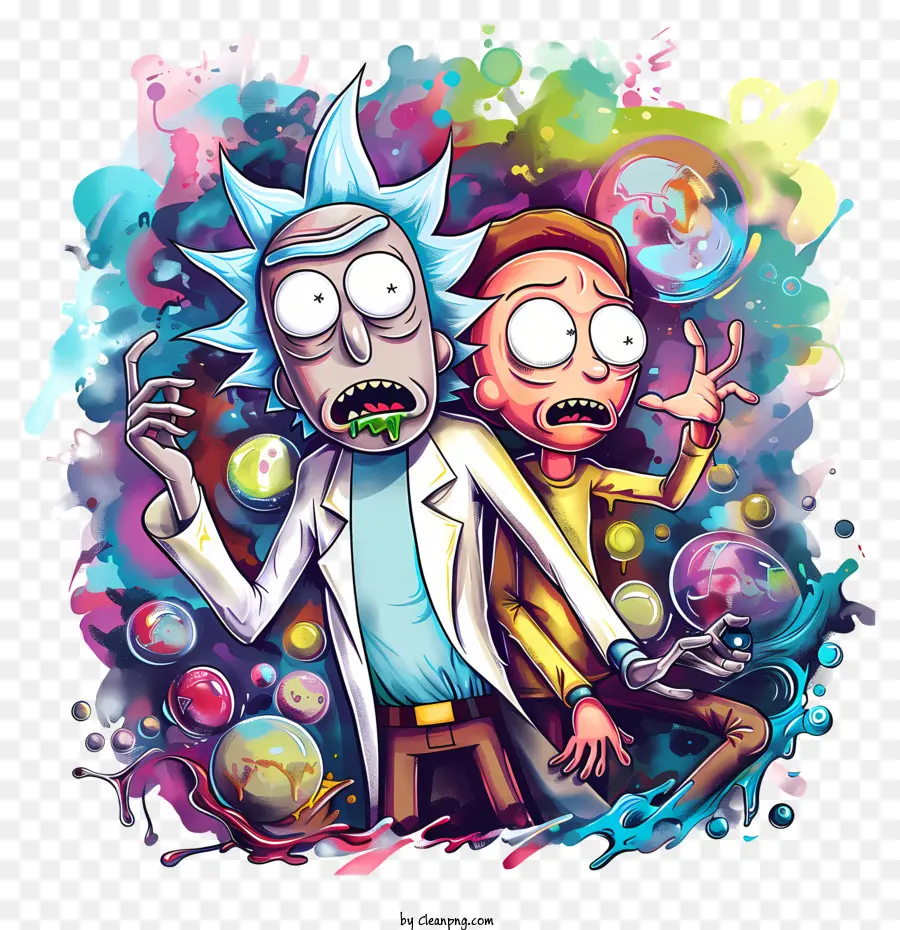 Rick Y Morty，Programa De Televisión Animado PNG