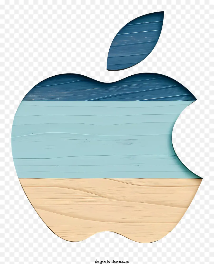 Logotipo De Apple，Logotipo De Madera De Manzana PNG