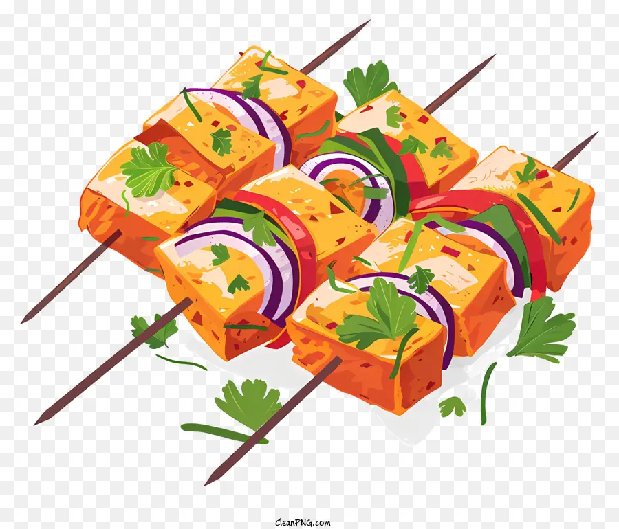 Paneer Tikka，El Pollo Frito PNG