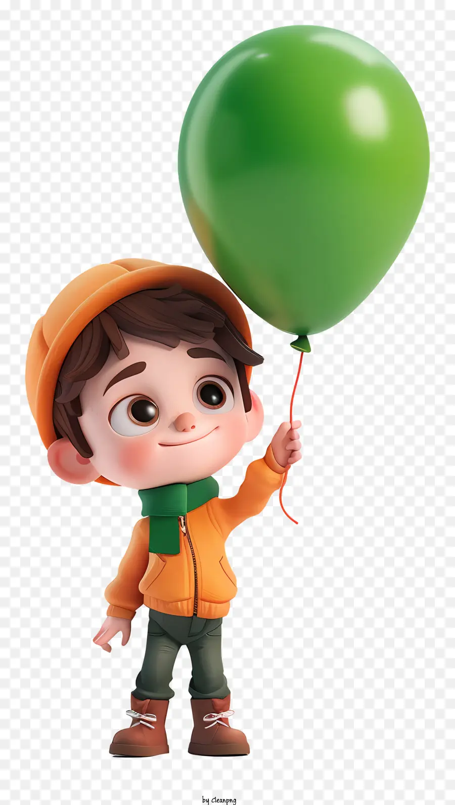 Chico Sosteniendo Un Globo，Little Boy PNG