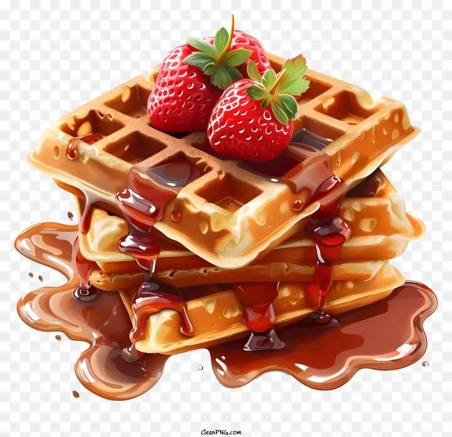 Waffle Día，Waffles PNG