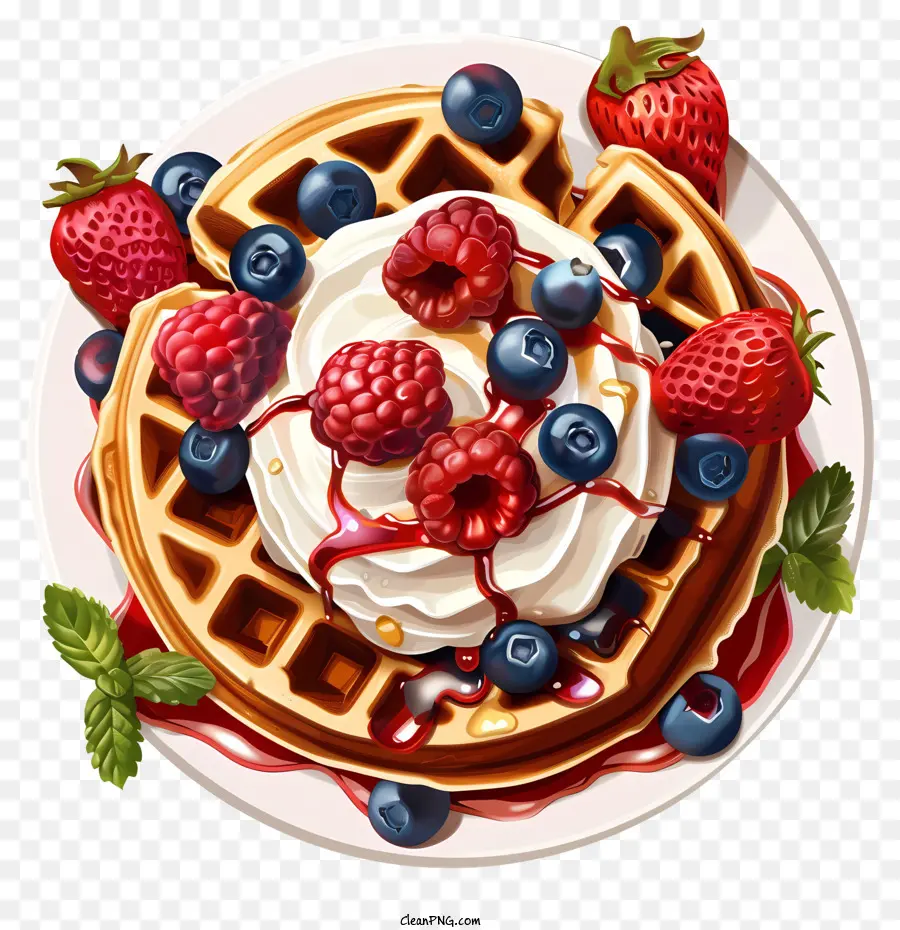 Waffle Día，Waffle PNG