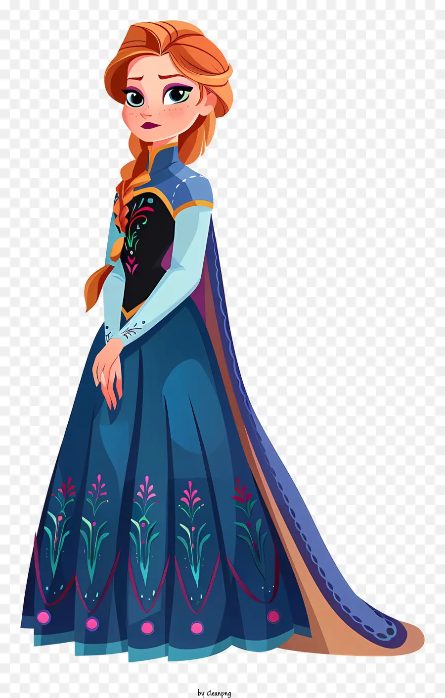Princesa Congelada Anna，La Princesa Elsa PNG