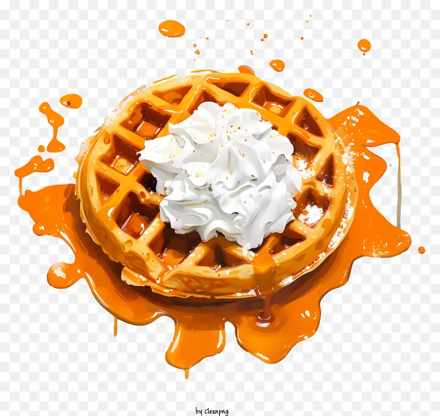 Waffle Día，Waffles PNG