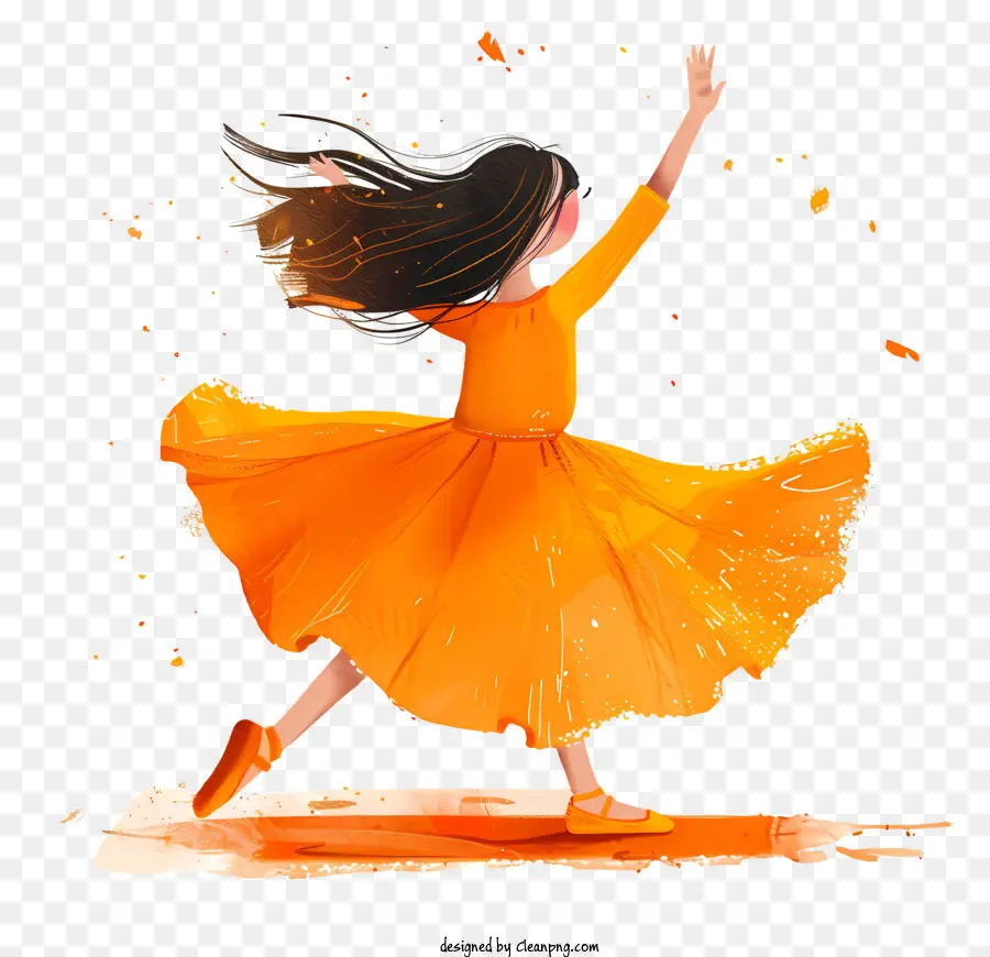 Niña Bailando Ballet，Chica Bailando PNG