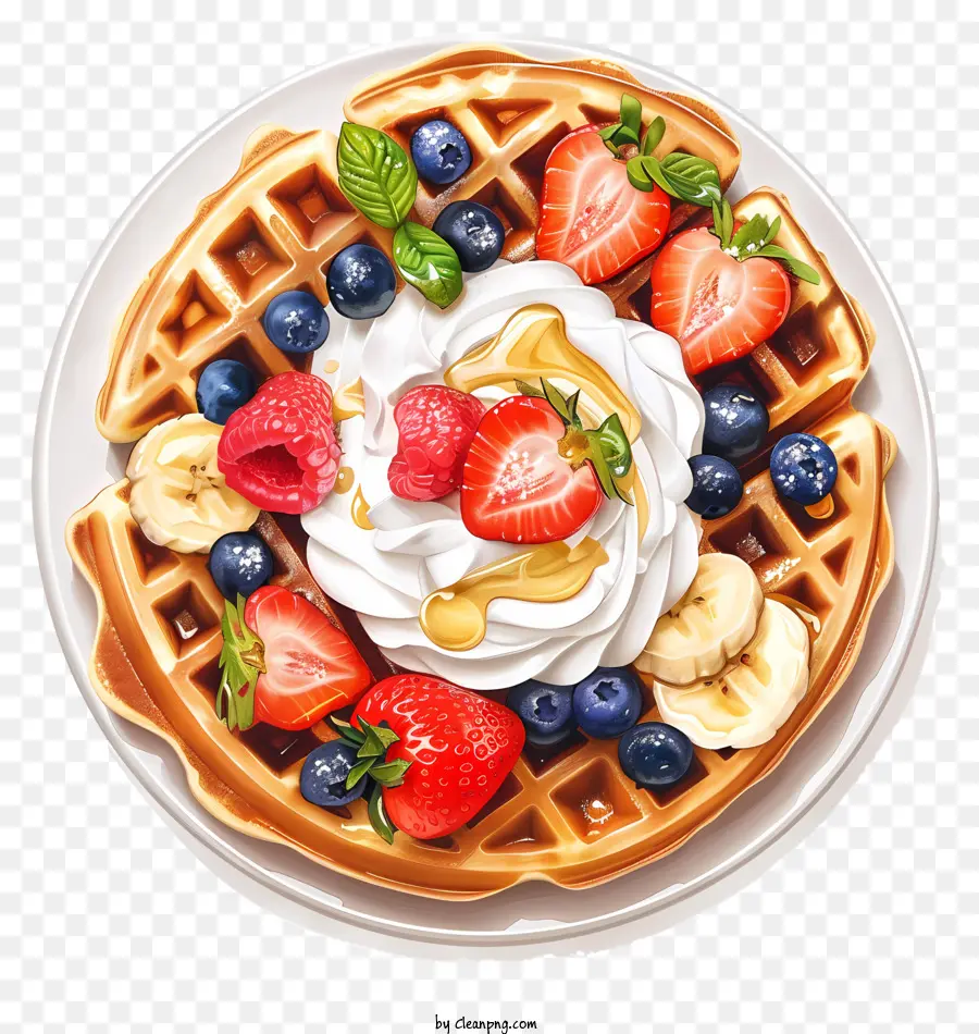 Waffle Día，Waffle PNG